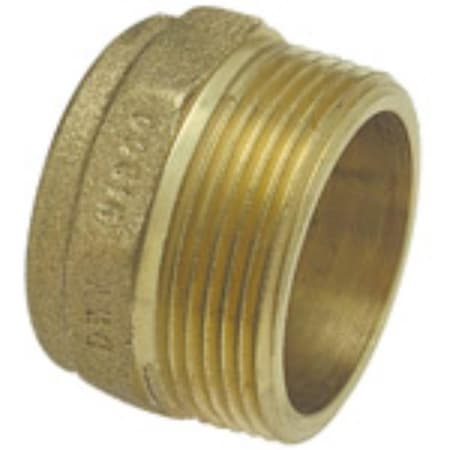 Nibco 1.5 in. DWV Cast Copper x Male Adapter 100429